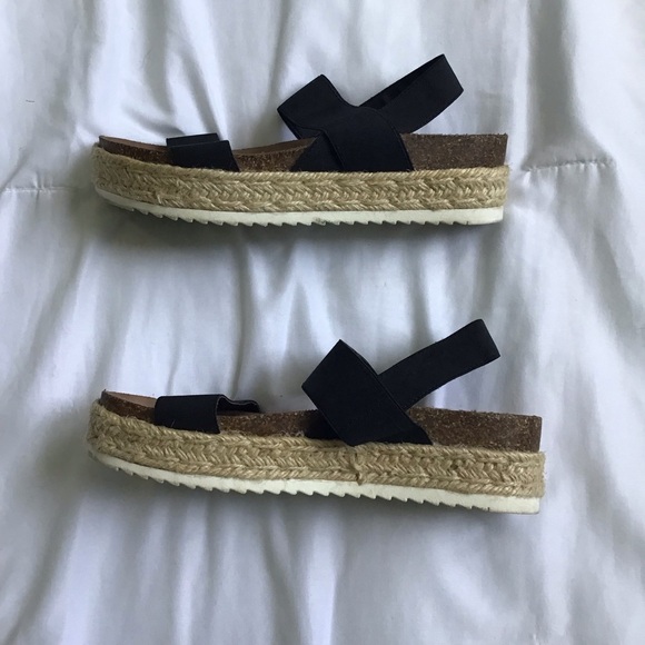 Madden Shoes - 2/$10 Womens Madden NYC chunky Keendal Platform Espadrille Sandals 7M